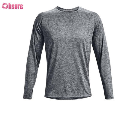 Ανδρικά Αθλητικά T-shirts Υψηλής Ποιότητας Μόδα Custom Blank Πολυεστέρας Spandex Γρήγορο Στέγνωμα Μακρυμάνικο T-Shirt Ανδρικά Αθλητικά T-shirts