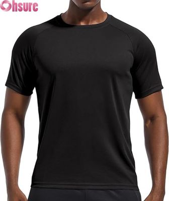 Άνδρες Αθλητικά T-shirt Γρήγορη στεγνή γυμναστική γυμναστική γυμναστική γυμναστική Top αναπνευστική Activewear OEM ODM κατασκευαστής