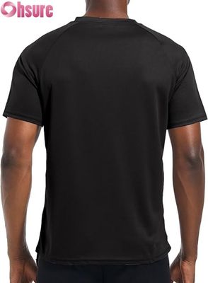 Άνδρες Αθλητικά T-shirt Γρήγορη στεγνή γυμναστική γυμναστική γυμναστική γυμναστική Top αναπνευστική Activewear OEM ODM κατασκευαστής