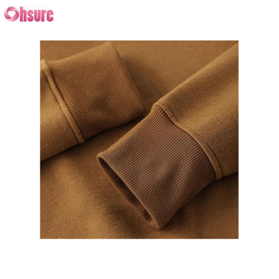 Αθλητικά Ρούχα Γυναικεία Pullover Tops Οργανικό Βαμβακερό Fleece Αθλητικά Φούτερ με Κουκούλα Προσαρμοσμένο λογότυπο Γυναικεία Φούτερ για Γυμναστική