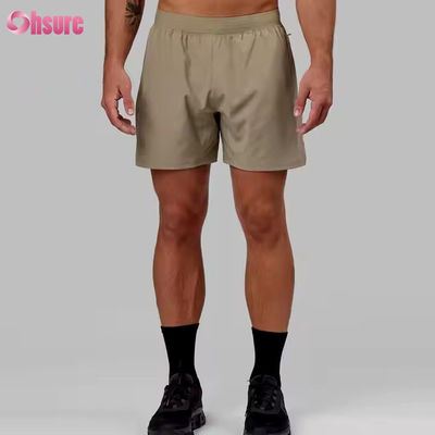 Προσαρμοσμένο Υψηλής Ποιότητας Νάιλον Spandex Split Hem 5 σε 2 σε 1 Αθλητική Προπόνηση Αθλητικά γυμναστήριο Shorts για άνδρες
