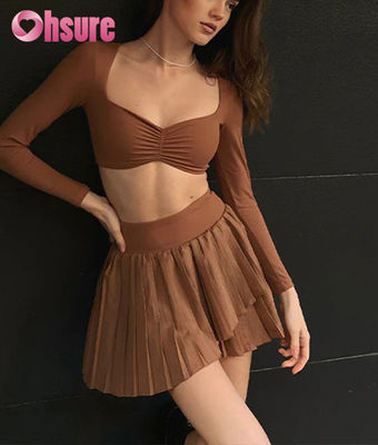 Γυναικεία υψηλή μέση Flared γυμναστήριο Leggings Σκληρό σχέδιο γιόγκα σουτιέν μέση ελαστική νεαρό κορίτσι της μόδας αθλητικά σετ
