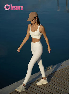 Υψηλή μέση Πλαστική γυμναστική Leggings Σκληρό μοτίβο Γιόγκα παντελόνια με διασταυρούμενη μέση για γυναίκες Μοντέλα Νεαρά κοριτσίστικα αθλητικά leggings