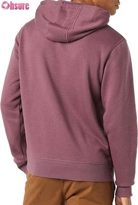Άνδρες Casual Solid Color Long Sleeve Πουλόβερ Hoodie με Drawstring Αθλητική τσέπη Προσαρμοσμένο Sweatshirt μόδας