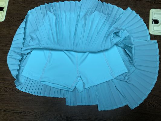 Προσαρμοσμένο σετ φούστας 2 σε 1 με πλισέ αθλητικά ρούχα τένις Premium Quality για γυναίκες, φόρεμα για λέσχη τένις