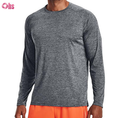 Ανδρικά Αθλητικά T-shirts Υψηλής Ποιότητας Μόδα Custom Blank Πολυεστέρας Spandex Γρήγορο Στέγνωμα Μακρυμάνικο T-Shirt Ανδρικά Αθλητικά T-shirts