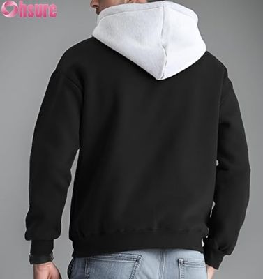 Ανδρικά Casual Long Sleeve Pullover Hoodie Sweatshirt με μπροστινή τσέπη