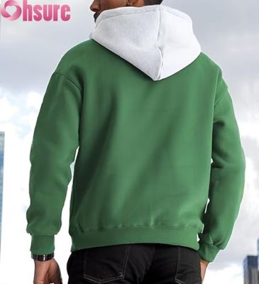 Ανδρικά Casual Long Sleeve Pullover Hoodie Sweatshirt με μπροστινή τσέπη