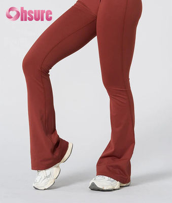Αγαπητή μου αγαπημένη, Custom Logo Γυναικεία High Rise Yoga Leggings Μαύρη Σκληρή Ζώνη Ζώνης και στις δύο πλευρές Τσέπες υγρασία Wicking γυμναστική γιόγκα