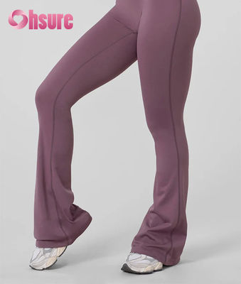 Αγαπητή μου αγαπημένη, Custom Logo Γυναικεία High Rise Yoga Leggings Μαύρη Σκληρή Ζώνη Ζώνης και στις δύο πλευρές Τσέπες υγρασία Wicking γυμναστική γιόγκα