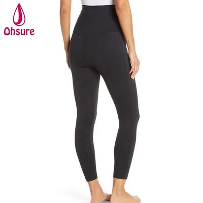 Άνετο Κολάν Εγκυμοσύνης Active Super Soft Γυναικείο για Γυμναστική Yoga με Τσέπη Κολάν Εγκυμοσύνης