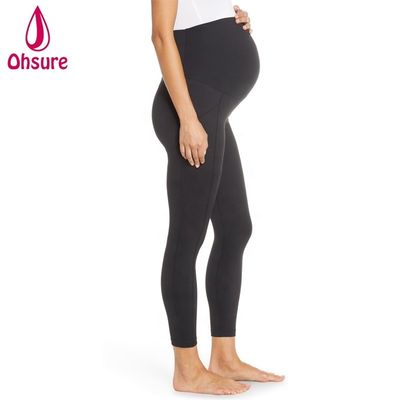 Άνετο Κολάν Εγκυμοσύνης Active Super Soft Γυναικείο για Γυμναστική Yoga με Τσέπη Κολάν Εγκυμοσύνης
