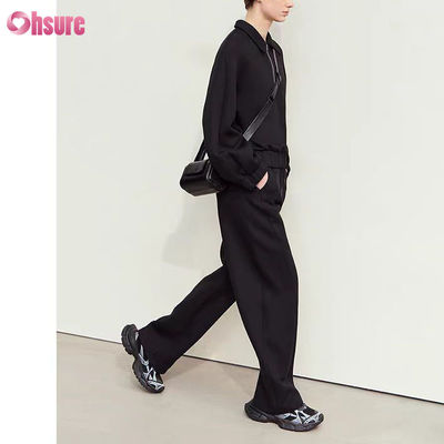 Προσαρμοσμένο 500 GSM 100% βαμβάκι Baggy Fleece υπερμεγέθη Hoodie Jogger Set Unisex 2 κομμάτια Sweatsuit χειμερινό υψηλής ποιότητας φόρεμα
