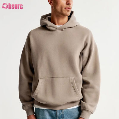 Υψηλής ποιότητας 400 GSM Γαλλικό Terry Cotton Hoodie Unisex Soft Plain Σκληρό με Custom Logo 100% Βαμβάκι για το Χειμώνα