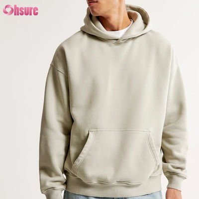Υψηλής ποιότητας 400 GSM Γαλλικό Terry Cotton Hoodie Unisex Soft Plain Σκληρό με Custom Logo 100% Βαμβάκι για το Χειμώνα