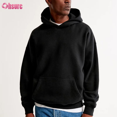 Υψηλής ποιότητας 400 GSM Γαλλικό Terry Cotton Hoodie Unisex Soft Plain Σκληρό με Custom Logo 100% Βαμβάκι για το Χειμώνα