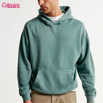 Υψηλής ποιότητας 400 GSM Γαλλικό Terry Cotton Hoodie Unisex Soft Plain Σκληρό με Custom Logo 100% Βαμβάκι για το Χειμώνα