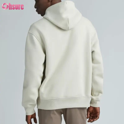 Ανδρικό Αθλητικό Hoodie Oversize Υψηλής Ποιότητας Χονδρική Πώληση Αθλητικής Μόδας με Μονόχρωμο Κουκούλα Κολάρο Προσαρμοσμένο Λογότυπο Εκτύπωση
