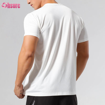 Χονδρικής Πώλησης Slim Fit Γρήγορης Στέγνωσης Υψηλής Ποιότητας Custom Screen Printing κοντομάνικο στρογγυλό λαιμό Blank Sport Workout T Shirts για άνδρες