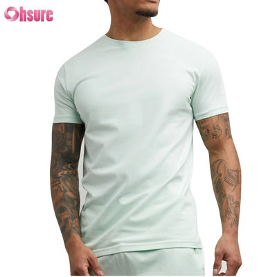 Χονδρεμπόρος Τ-Shirt γυμναστηρίου Τ-Shirt αθλητικών ανδρών - 100% βαμβάκι, μείγμα σπάντεξ, γυμναστήριο τρέξιμο Casual Wear, σύντομο μανίκι