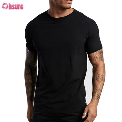 Χονδρεμπόρος Τ-Shirt γυμναστηρίου Τ-Shirt αθλητικών ανδρών - 100% βαμβάκι, μείγμα σπάντεξ, γυμναστήριο τρέξιμο Casual Wear, σύντομο μανίκι
