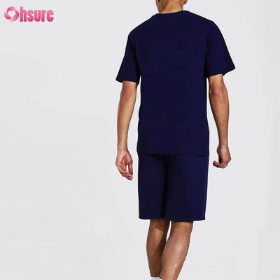 Προσαρμοσμένη ποδοσφαιρική στολή T-Shirt ελαφρύ βάρος σύντομο μανίκι υψηλής ποιότητας για άνδρες κενό Casual oversized εκτύπωση