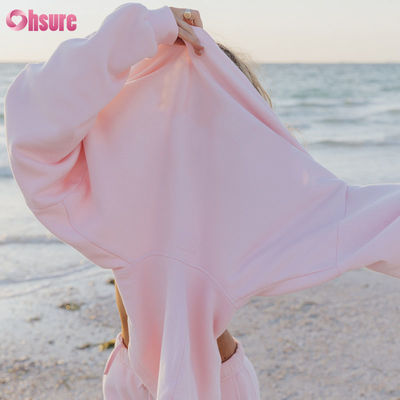 Γυναικείο Hoodie Υψηλής Ποιότητας με Εκτύπωση Γραμμάτων, Προσαρμοσμένο λογότυπο, Βαρύ Βάρος, Πολυεστέρας / Βαμβάκι, Μακρύ Μανίκι, Ζεστά και Πολύχρωμα Hoodies για Γυναίκες