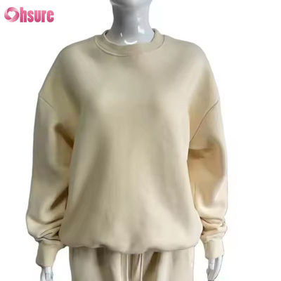 Προσαρμοσμένο Plus Size Casual Wear Fashion 2 Piece Set Jogger Sweatshirt Wide Leg Flared Sweatpants Τρέξιμου για γυναίκες