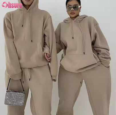 Σουίτα φόρμας μόδας υψηλής ποιότητας Casual Hoodies Joggers Sets Custom Tracksuit Fleece Γυναικεία Ανδρικά Unisex Hoodie Σετ 2 τεμαχίων