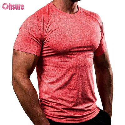 88% Πολυεστέρας 12% Spandex 180/210GSM Τυπωμένο Αθλητικό Μπλουζάκι Γυμναστικής για Άνδρες, Αθλητικά Ενδύματα, Casual, Χονδρική