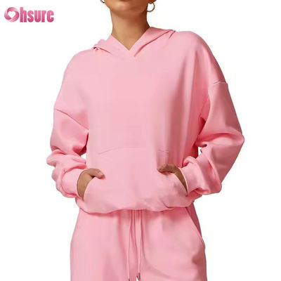 Γυναικεία 2 κομμάτια Outfits Sweatsuit Sets Hoodies Wide Leg Sweatpants Τρέξιμου 2024 Fall Matching Lounge Set