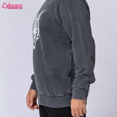 Φούτερ Crew Neck Casual Pullovers Ανδρικά Hoodies Εκτύπωση Υψηλής Ποιότητας Βαμβακερό Fleece Χειμωνιάτικα Ρούχα για Άνδρες Jersey Fabric Πλεκτό