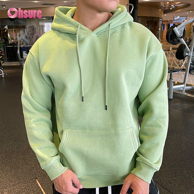 Τρέξιμο Φοράτε υψηλής ποιότητας Custom oversized Hoodie εκπαίδευση Φοράτε βασικές Hoodie βαμβακερό πουλόβερ Άνδρες κενό Hoodies Fleece ύφασμα