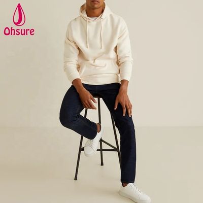 Φιλικό προς το περιβάλλον Hoodie Υψηλής ποιότητας βαμβακερά ανδρικά φούτερ Casual Pullovers Αθλητικό γυμναστήριο Απλό Tracksuit Ανδρικά φούτερ
