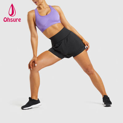 Νέο άφιξη Πιο πωλούμενο γυμναστήριο Women High Waist High Quality Κυρίες γυμναστήριο Shorts Αθλητική ενδυμασία Γυναίκες