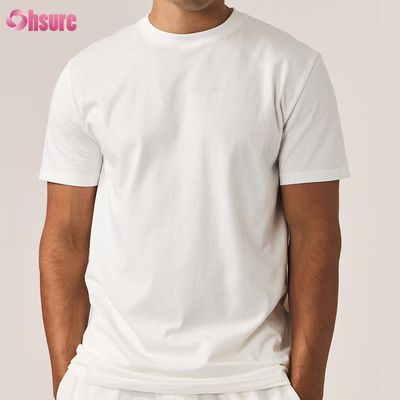 Μπλούζα Oversize 180-300GSM Heavyweight Blank Custom 100% Cotton Προσαρμοσμένη Εκτύπωση Ανδρικά T-shirts