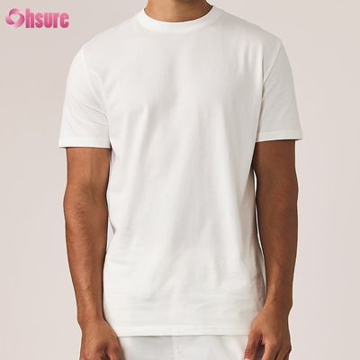 Μπλούζα Oversize 180-300GSM Heavyweight Blank Custom 100% Cotton Προσαρμοσμένη Εκτύπωση Ανδρικά T-shirts
