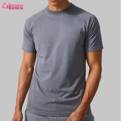 Αθλητικό T-Shirt Γυμναστηρίου με κοντά μανίκια, Μπλούζα Γυμναστικής, Προπονητικό T-Shirt, T-Shirt για τρέξιμο, Ανδρικά, Διαπνέον Αθλητικό ρούχο