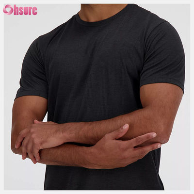 Ανδρικό T-shirt Μονόχρωμο Διαπνέον με Δυνατότητα Προσαρμογής Λογοτύπου