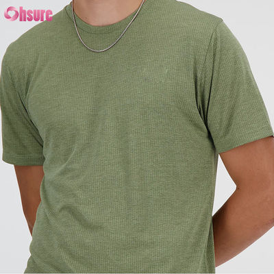 Ανδρικό T-shirt Μονόχρωμο Διαπνέον με Δυνατότητα Προσαρμογής Λογοτύπου