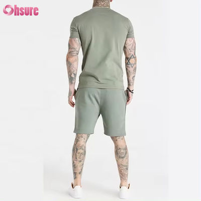 5 Spandex αθλητικά ανδρικά μπλουζάκια σε ανδρικά μπλουζάκια vintage απλό περιστασιακό τρέξιμο Custom υψηλής ποιότητας 95 βαμβακιού ενσωματωμένο γυμναστήριο εκτύπωση λογότυπο