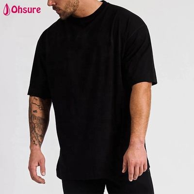 Τυπογραφία Custom OEM Brand Τύπο Υπερμεγέθους Κενό ανδρικό T-shirt Τρέξιμο Tee Gym Wear Αθλητικό T-shirt για άνδρες