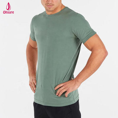 Ανδρικό T-Shirt Αθλητικό με Υψηλές Πωλήσεις 95% Βαμβάκι 5% Spandex Προπόνησης T-Shirt Lifestyle Top Ανδρικό κοντομάνικο μπλουζάκι Γυμναστηρίου