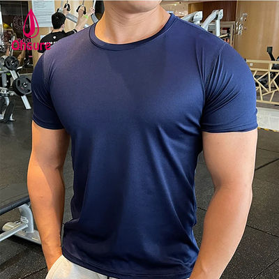 Ohsure Ανδρικό T-shirt με κοντό μανίκι Summer Cold Silk Recycled High Quality Xylitol Cotton Custom Private Logo Gym T-shirts για άνδρες