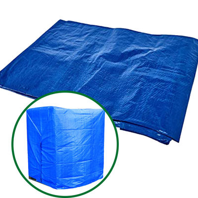 Πράσινο 5OZ 6OZ Μπλε-ασημί Οικονομικό μουσαμάς PE μουσαμάς Αδιάβροχο ύφασμα μουσαμάς Υλικό Πλαστικό φύλλο