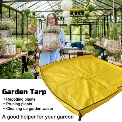 Λιτόνγκ Κήπος Λουλούδια Τσάντα Tarp επαναχρησιμοποιήσιμη Αδιάβροχη Κήπος Απορρίμματα PE Τσάντα