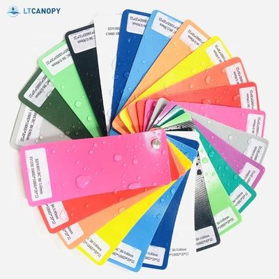 Υψηλής αντοχής μουσαμάς PVC Litong Khaki 1000d για κάλυμμα φορτηγού