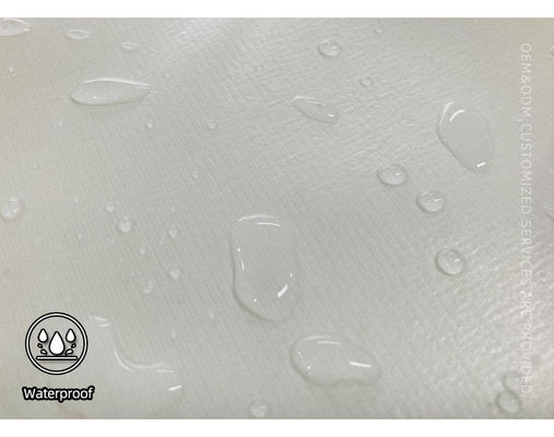 Προσαρμοσμένη εξωτερική αδιάβροχη οροφή PVC ύφασμα Poly σήραγγα Ναυτιλιακό κοντέινερ καταφύγιο